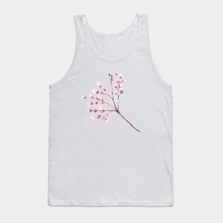 cherry blossom branch watercolour Tank Top